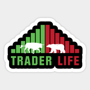 Trader Life Sticker